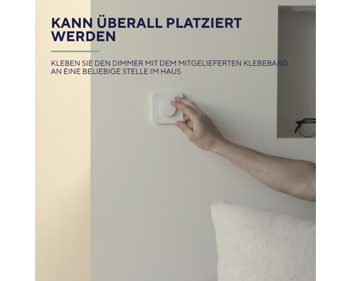 Trust Smart AWRT-1000 draaidimmer met knop, wit