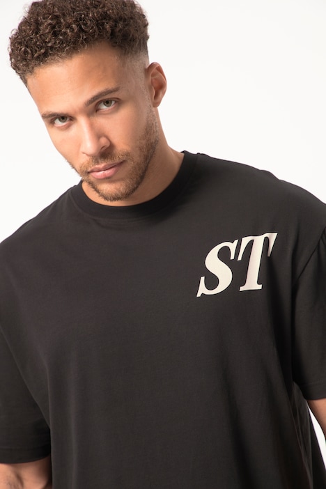 STHUGE T-Shirt, Halbarm, oversized, Prints, bis 8 XL
