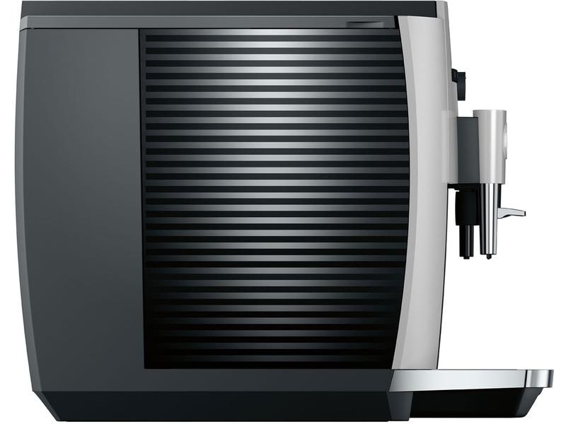 JURA Kaffeevollautomat E4 Platin (SA) Zweitassen-Vollautomat für fünf verschiedene Kaffeegetränke