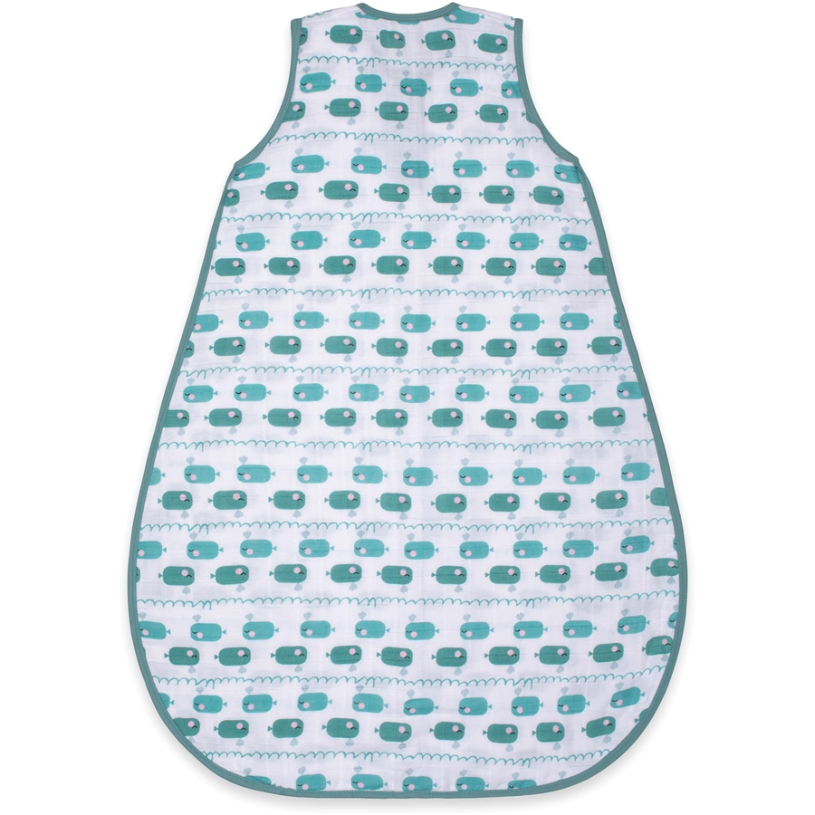 emma & noah Schlafsack Wal Blau 0.5