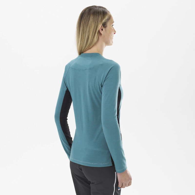 Trilogy Wool TS LS - Maillot thermique laine mérinos femme