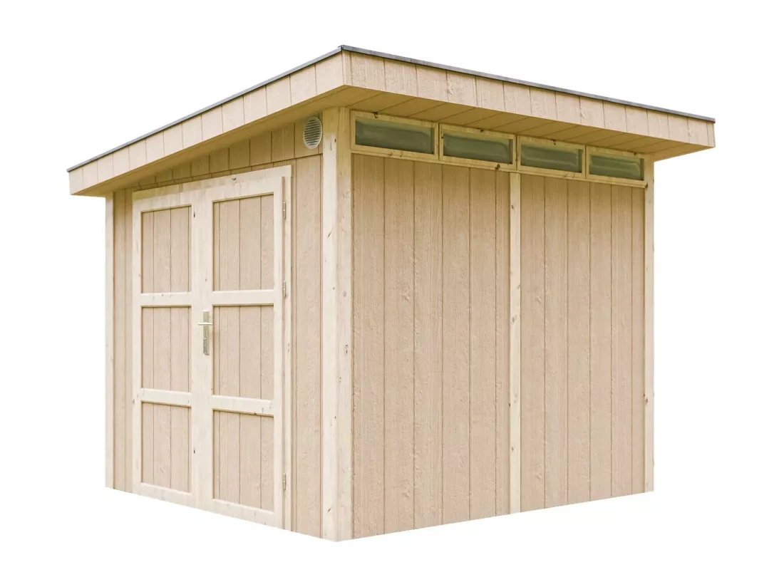 Abri de jardin en bois en panneaux LP SmartSide 6 m² - Abri de jardin sans plancher L294xL279xH237cm M903AB