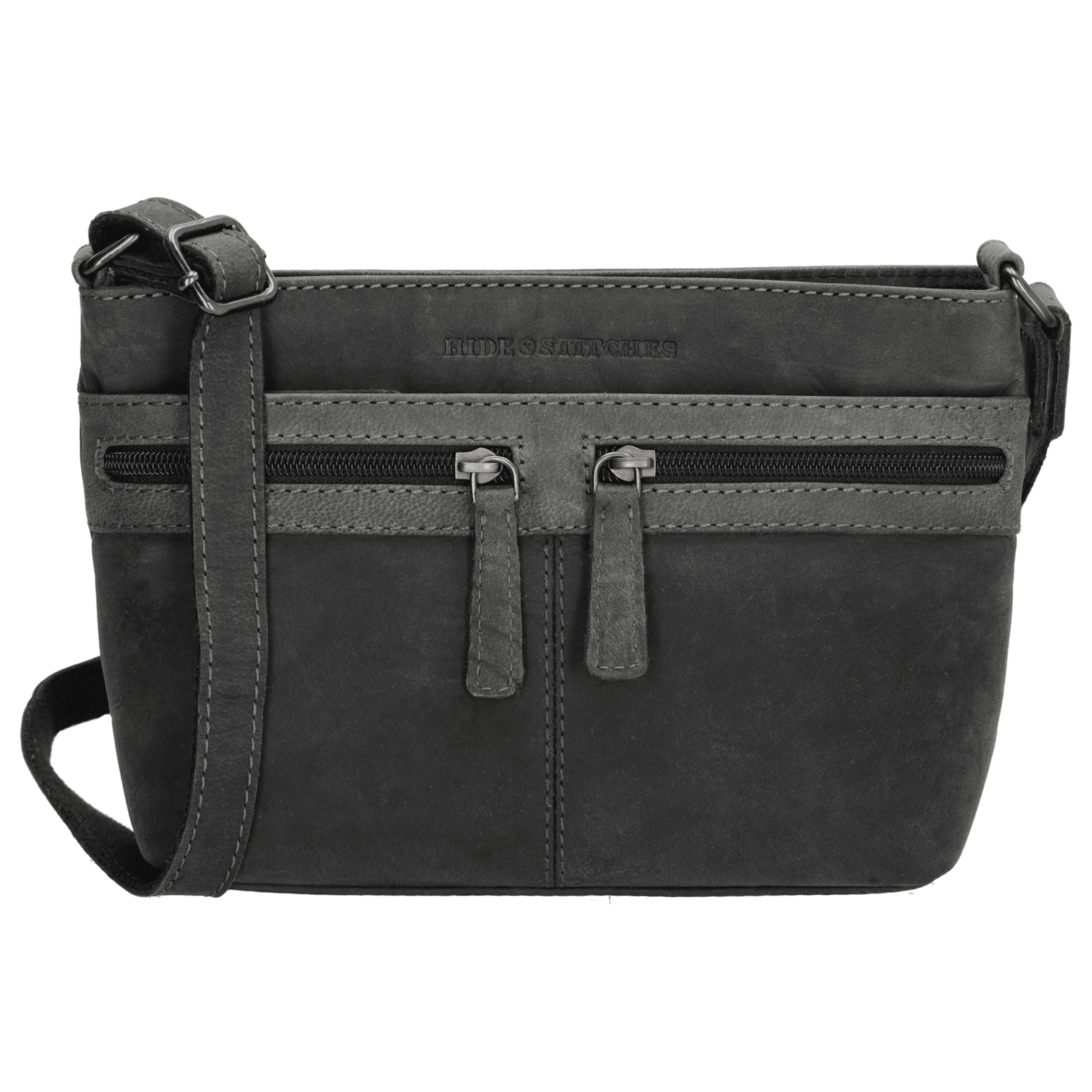 Hide & Stitches Idaho Schoudertas S Zwart