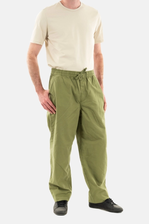 Pantalons vans range baggy tapered ela zbf1 loden green