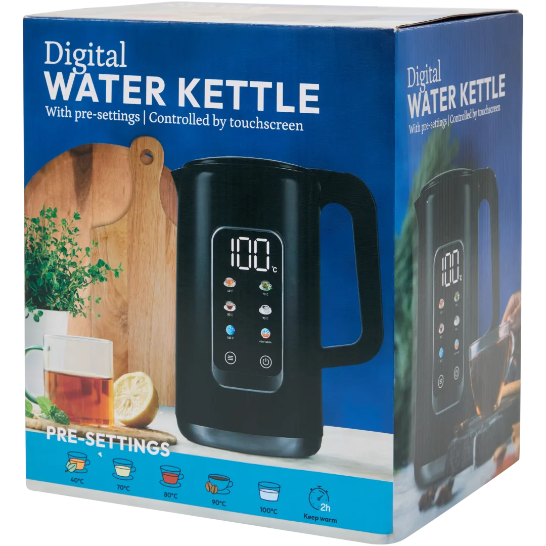 Digitale waterkoker 1,7 liter | 2200 watt