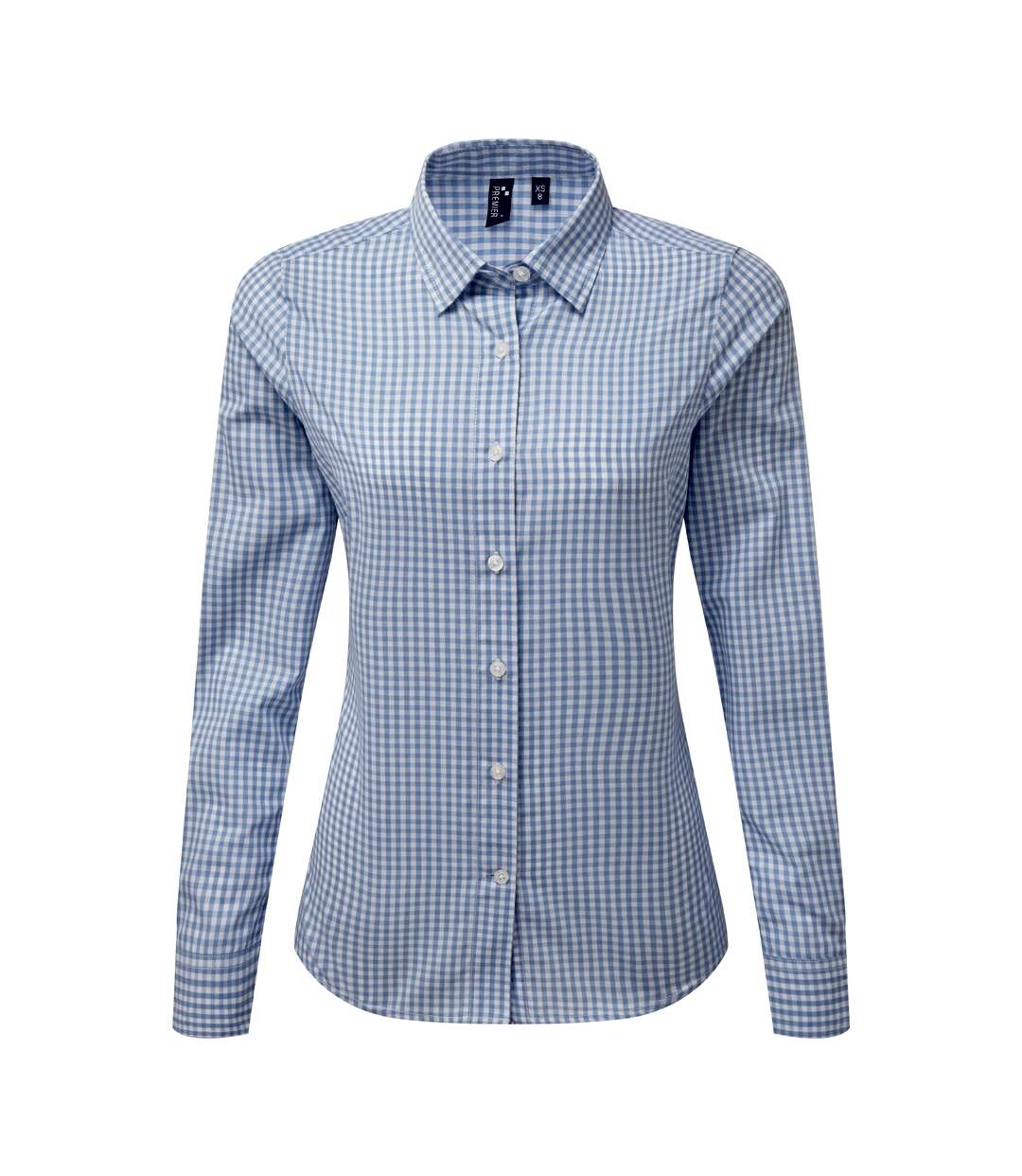 Premier - Chemisier MAXTON - Femme (Bleu clair / blanc) - UTPC3908