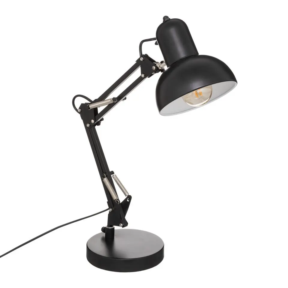 Atmosphera Tafellamp/bureaulamp Design Light Classic - zwart