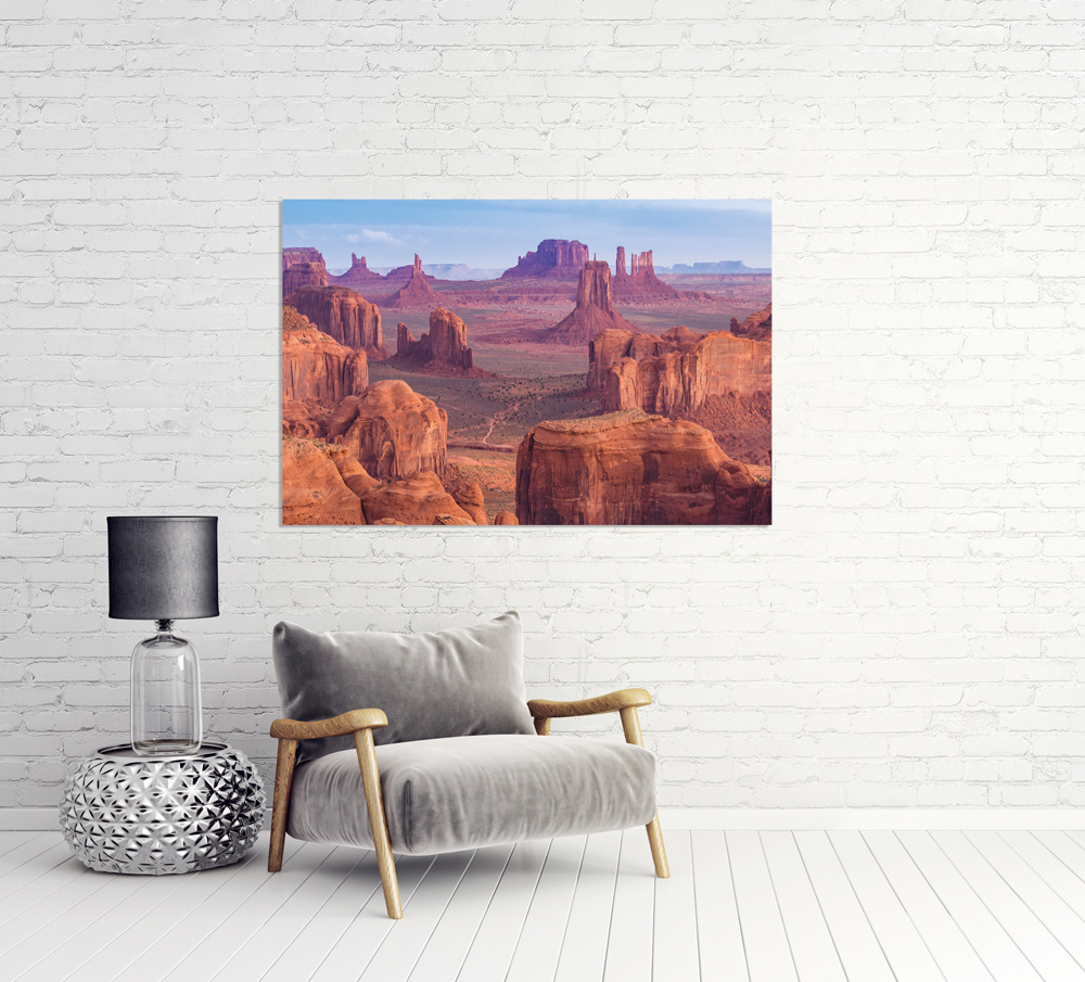 Akustikbild MONUMENT VALLEY 80x120cm, 7kg