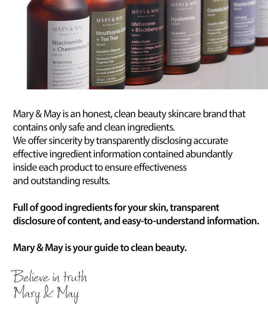 Mary&May - Witte collageen reinigingsschuim