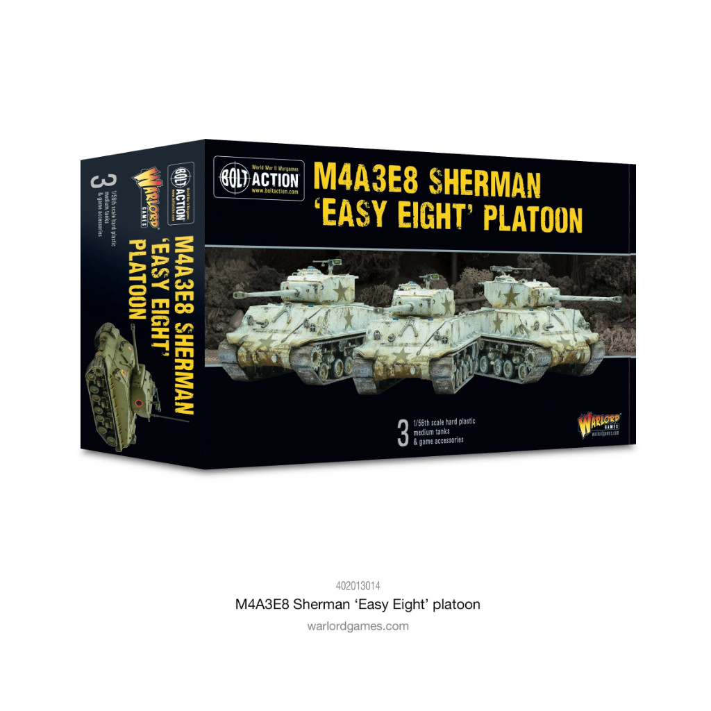 Bolt Action - M4A3E8 Sherman 