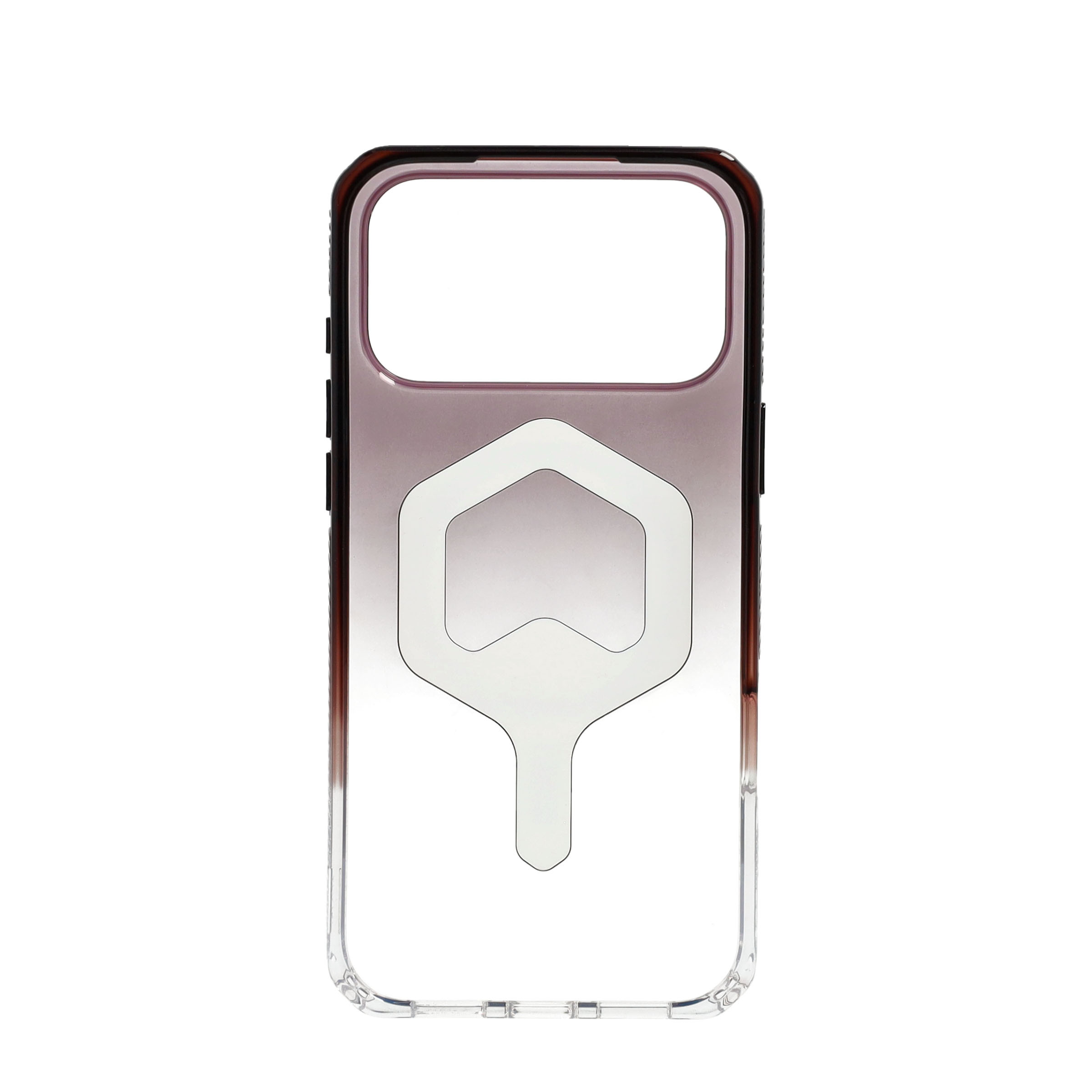 iPhone 17 Pro Max MagSafe Hybrid Schutzhülle Plyo (11453011404G) - Ombre (Schwarz / Transparent)