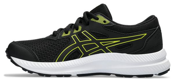 Chaussures de Running Enfant Asics Contend 8 GS Noir Jaune