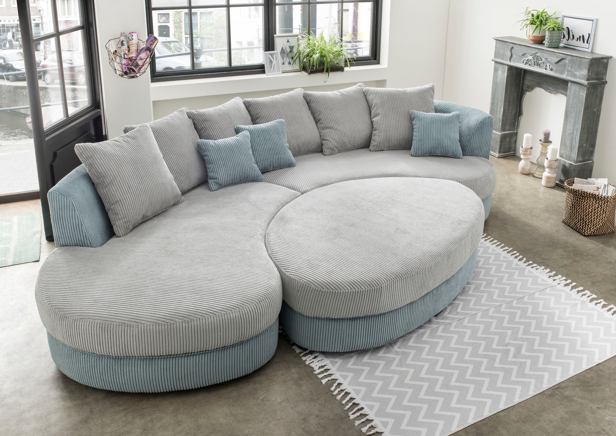 INOSIGN Ecksofa »Limoncello organische Formensprache, OTTOs Choice, L-Form« ergonomische Form