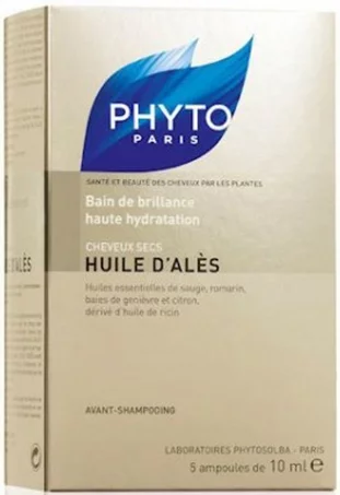 Huile d'Alès Bain de Brillance, ampoules 5x10 ml
