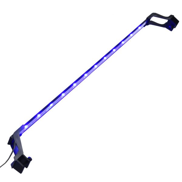 Lâmpada de Aquário led com Braçadeiras 90-105 cm Azul e Branco - 50955