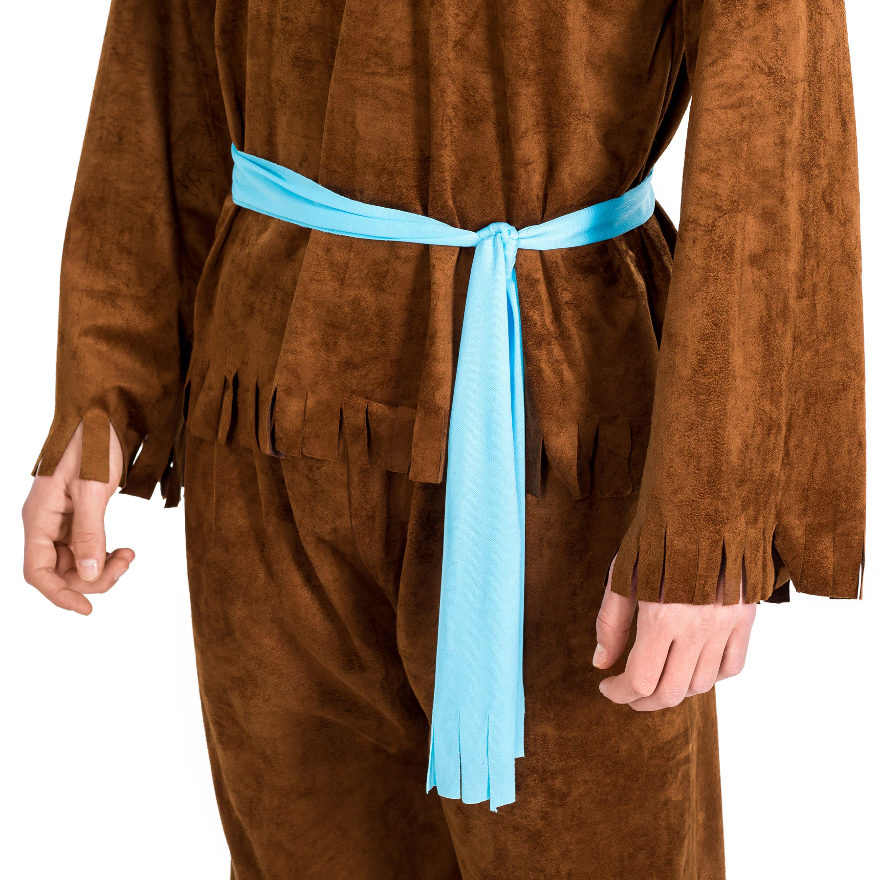 tectake® Herrenkostüm Indianer Apache kräftiger Bison