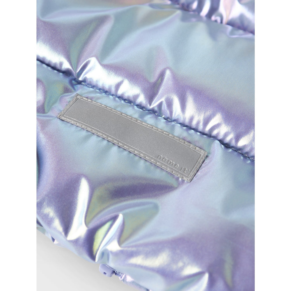 Køb Name It Pastel Lilac Nmfmolina Puffer Jakke Shiny