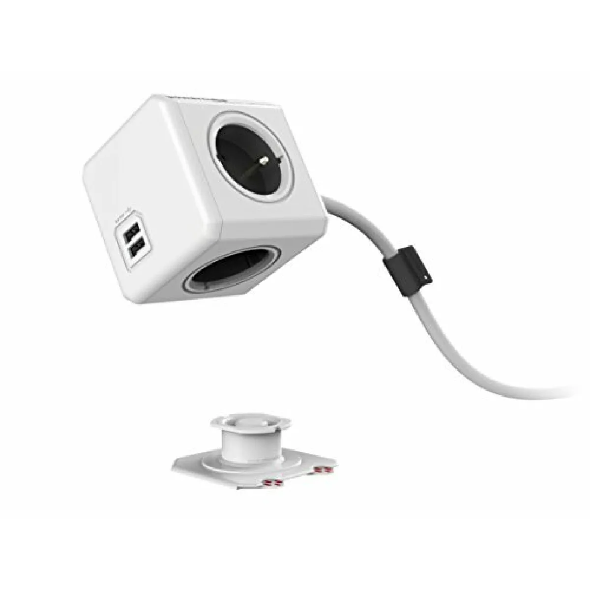 CHACON Multiprise Powercube 3 Prises