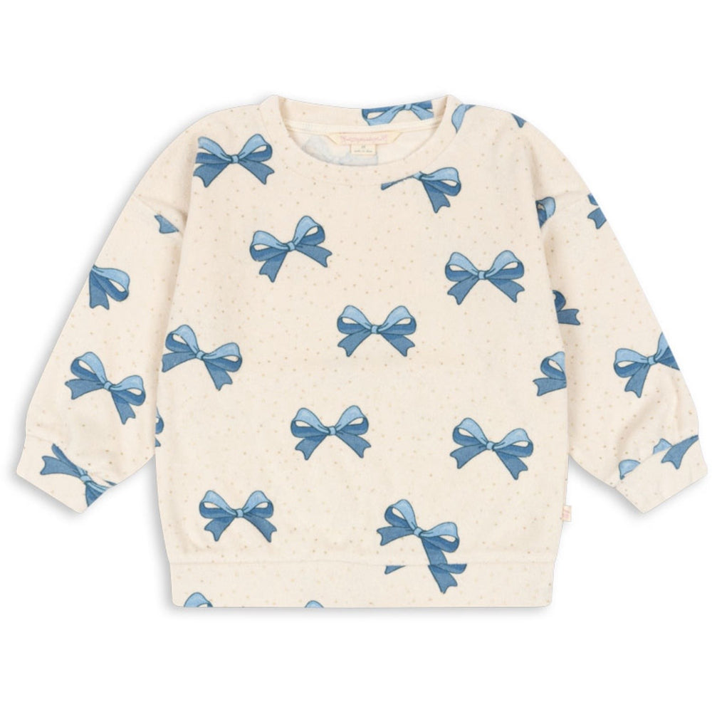 Køb Konges Sløjd Bowie Blue Gold Itty Sweatshirt GOTS