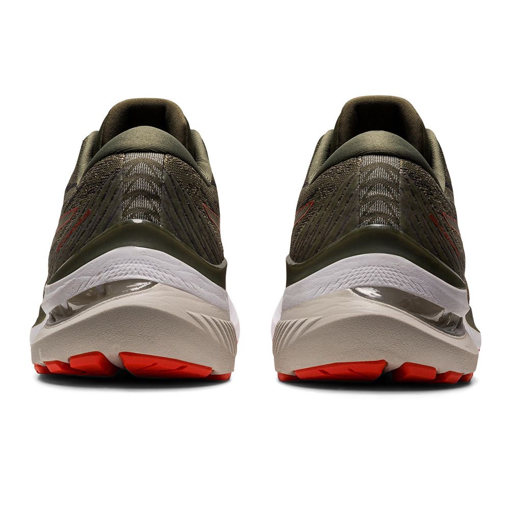 Asics GEL-KAYANO 29 - Chaussures running Homme mantle green/cherry tomato