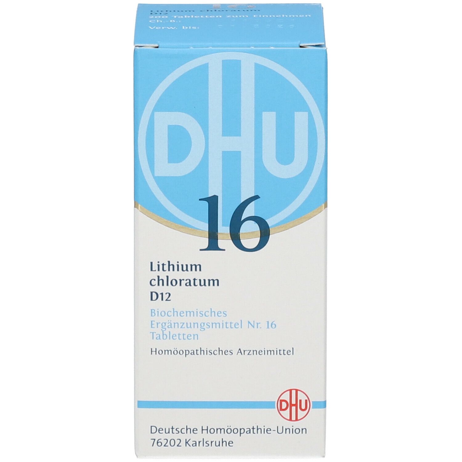 DHU Biochemie 16 Lithium chloratum D12