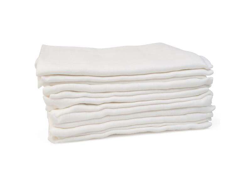 Grünspecht Mullwindeln 8er Pack 80 x 80 cm Mullwindeln 8 Stück