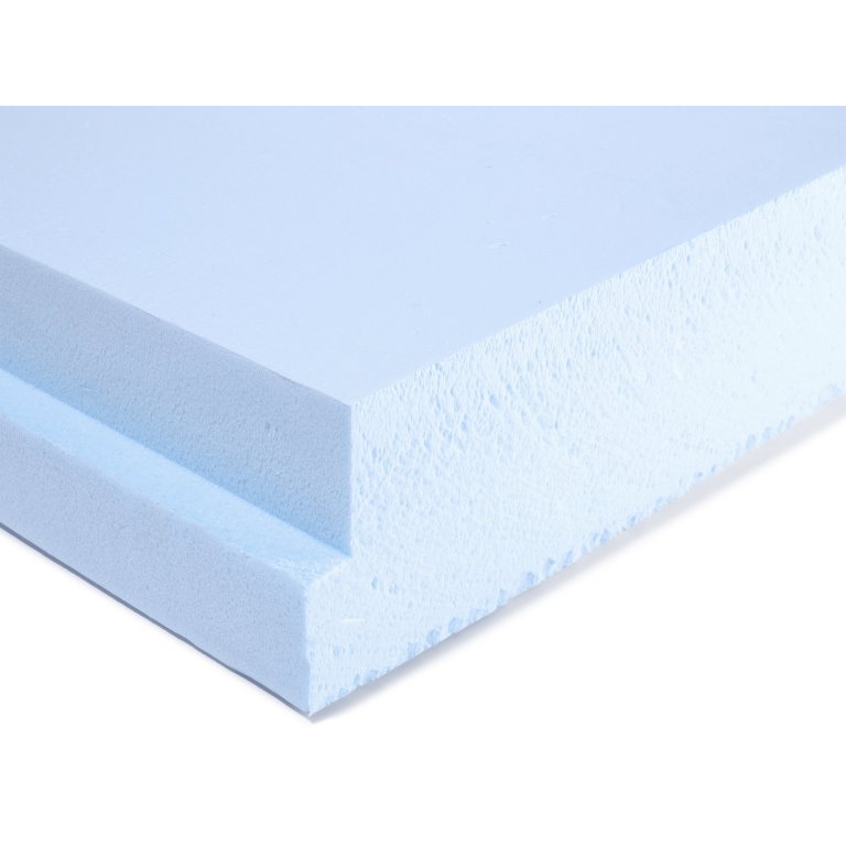 Styrofoam hellblau, unbeschnitten