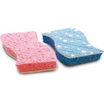 Éponge à récurer Badputzer, pack de 2