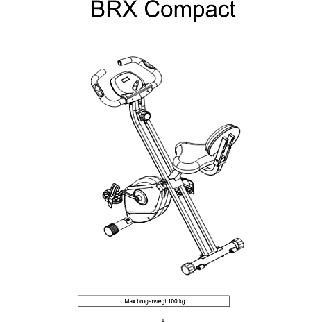 TOORX BRX COMPACT Motionscykel