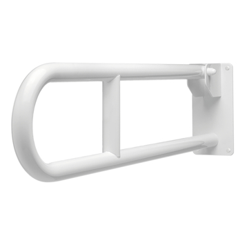 Basic toiletbeugel opklapbaar70 cm wit