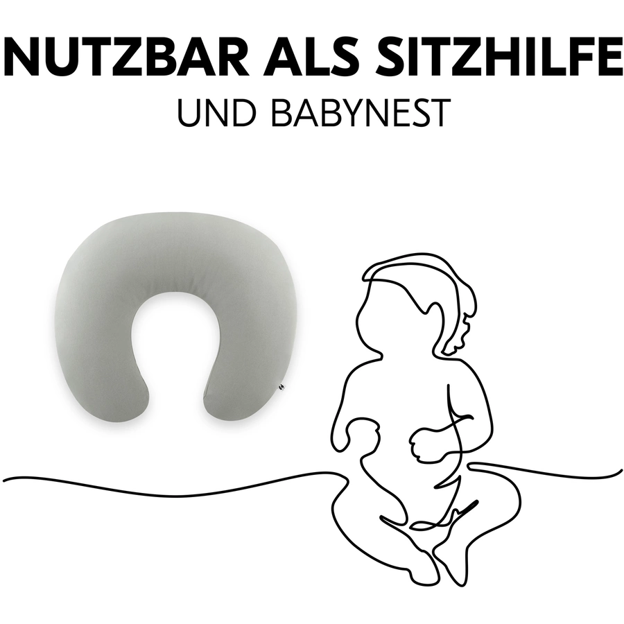 hauck Stillkissen Nurse N Feed Anthracite