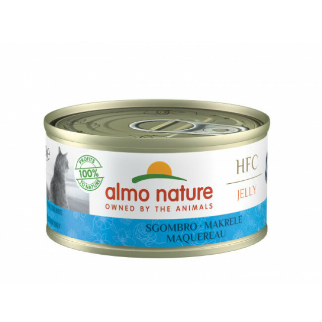 Boîtes Almo Nature HFC Jelly pour chat - Lot de 6 x 70 g