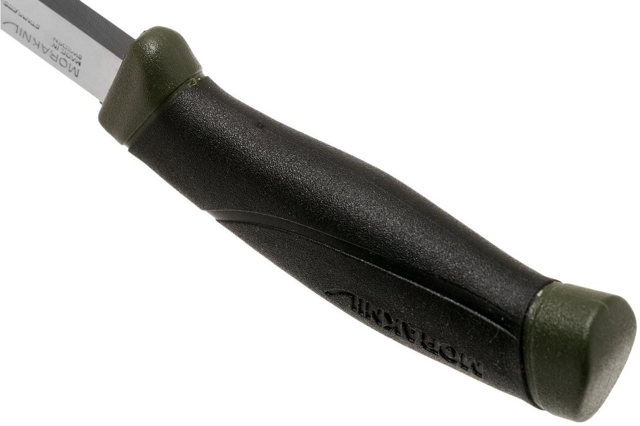 Mora Companion MG stainless groen, bushcraftmes