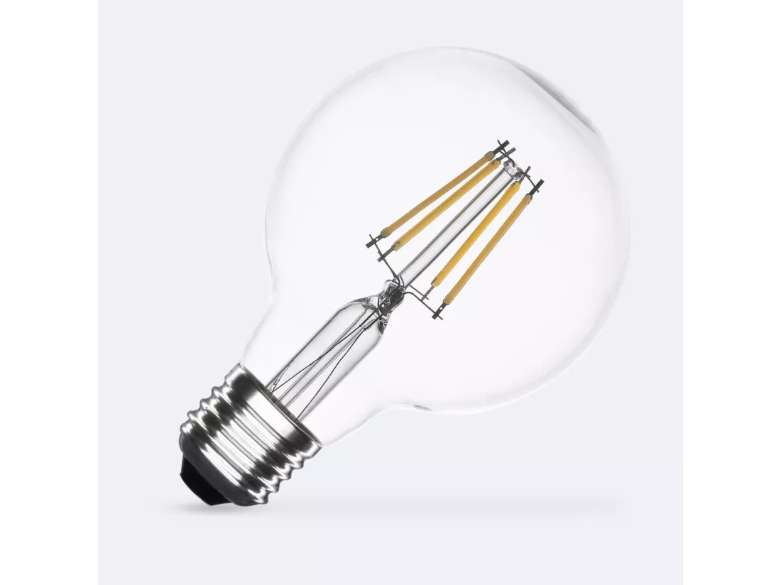 Ampoule LED Filament E27 6W 720 lm G80 No Flicker 2700K Blanc chaud