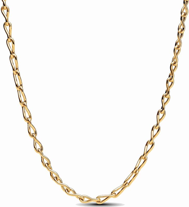Pandora - Moments Chain Necklace - Ketting - Goud - Gold Plated