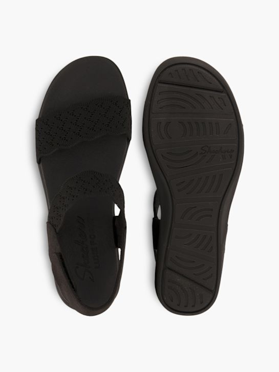 Skechers Sandalette Schwarz