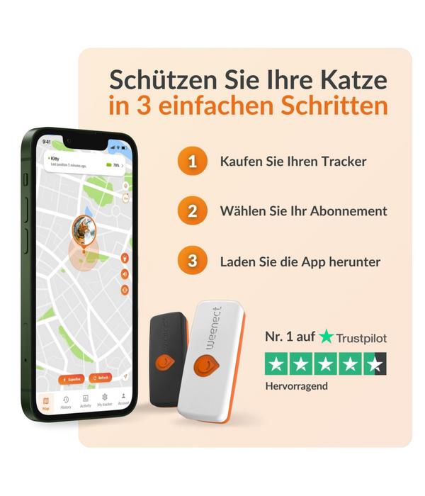 Weenect XS GPS-Tracker für Katzen, ca.