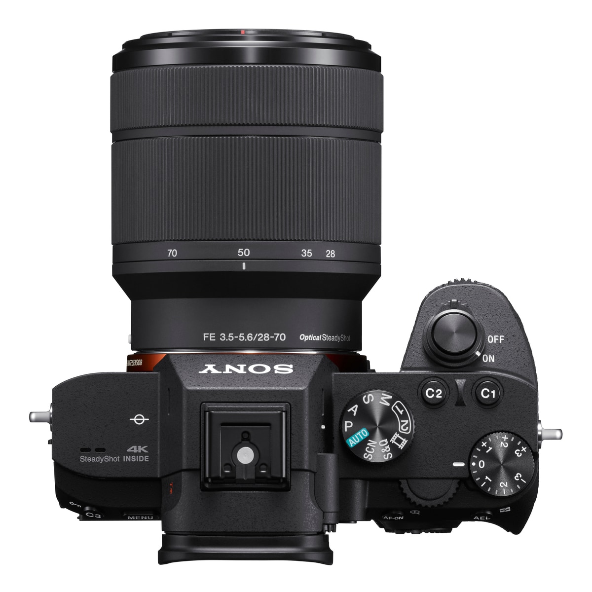 Sony Alpha A7 Mark 3 kamera med SEL2870 objektiv