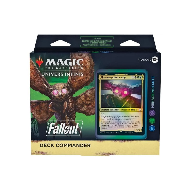 MTG Fallout Deck Commander : Homme-phalène sage - Menace mutante