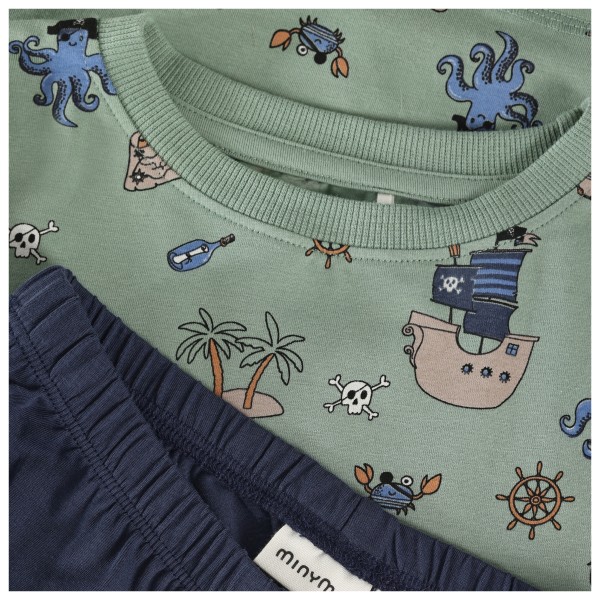 Minymo - Kid's Nightset S/S AOP 134261 - Sous-vêtement