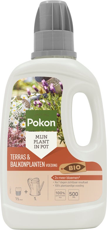Pokon Bio Terras en Balkon Planten voeding 500 ml
