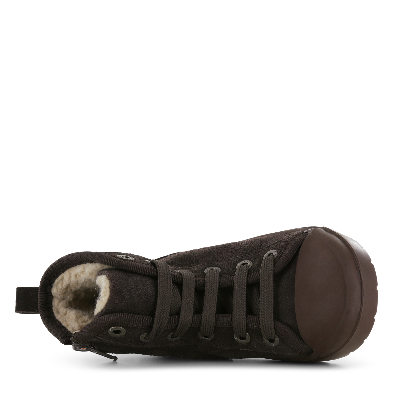 Shoesme dunkelbrauner warm gefütterter Schnürschuhe
