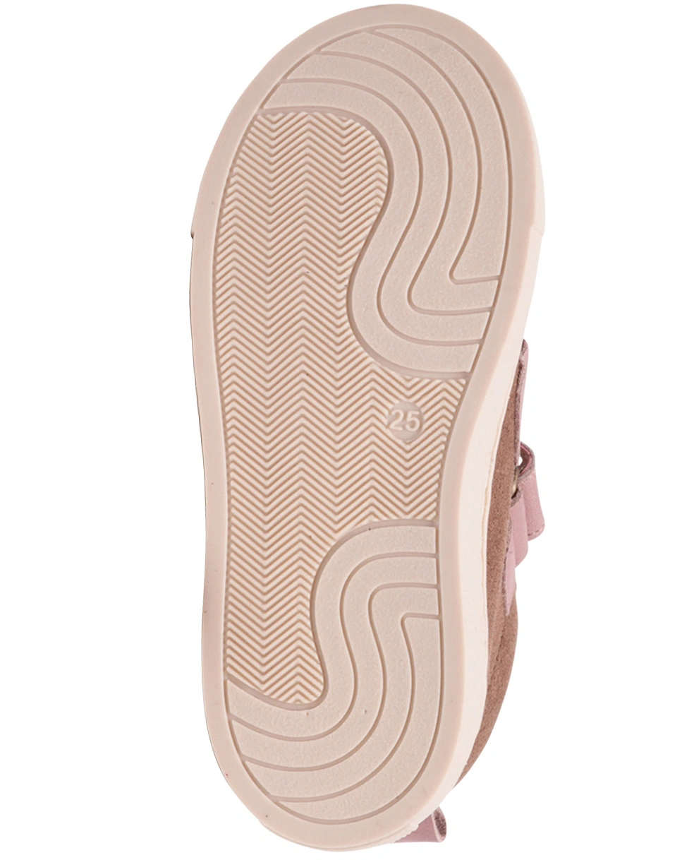 Klettschuhe JAXON halbhoch in nude