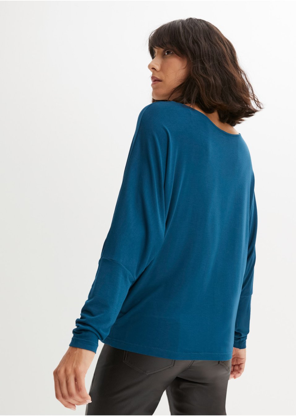 T-shirt manches chauve-souris en viscose durable