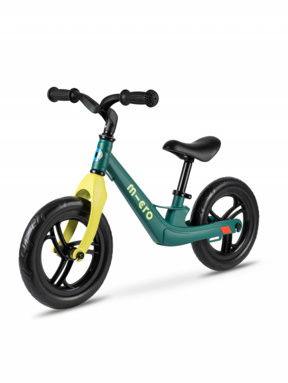 Draisienne balance bike lite vert paon - cadre magnesium et roues eva