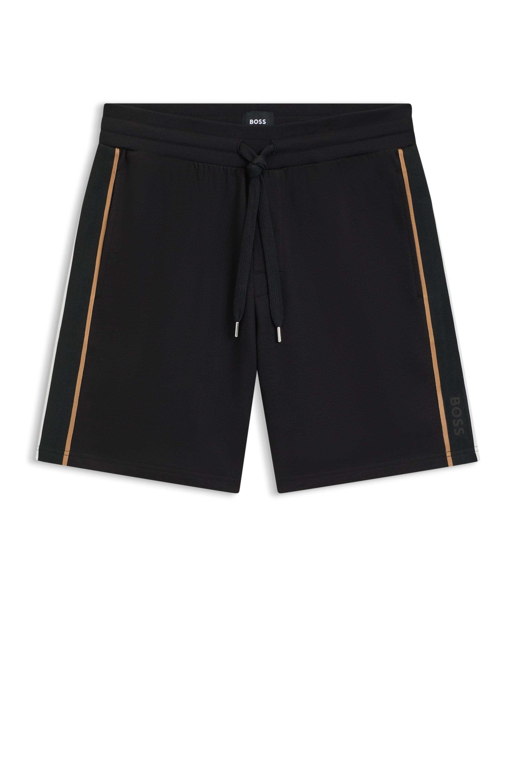 BOSS Sweatshorts »ICONIC«  mit Tunnelzug und Tape-Details