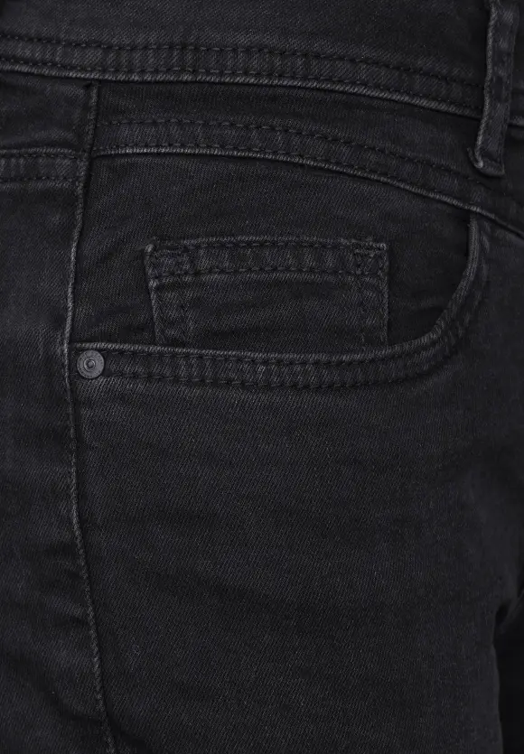 Dunkle Casual Fit Jeans - used black wash