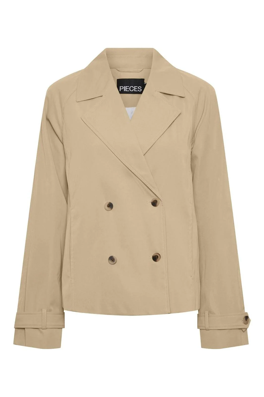 Pieces Pcbille Short Trenchcoat