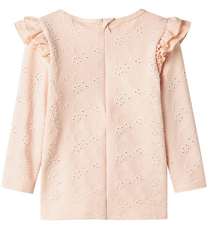 Lil' Atelier Badeshirt - NmfFelice - UV40+ - Peach Peitsche