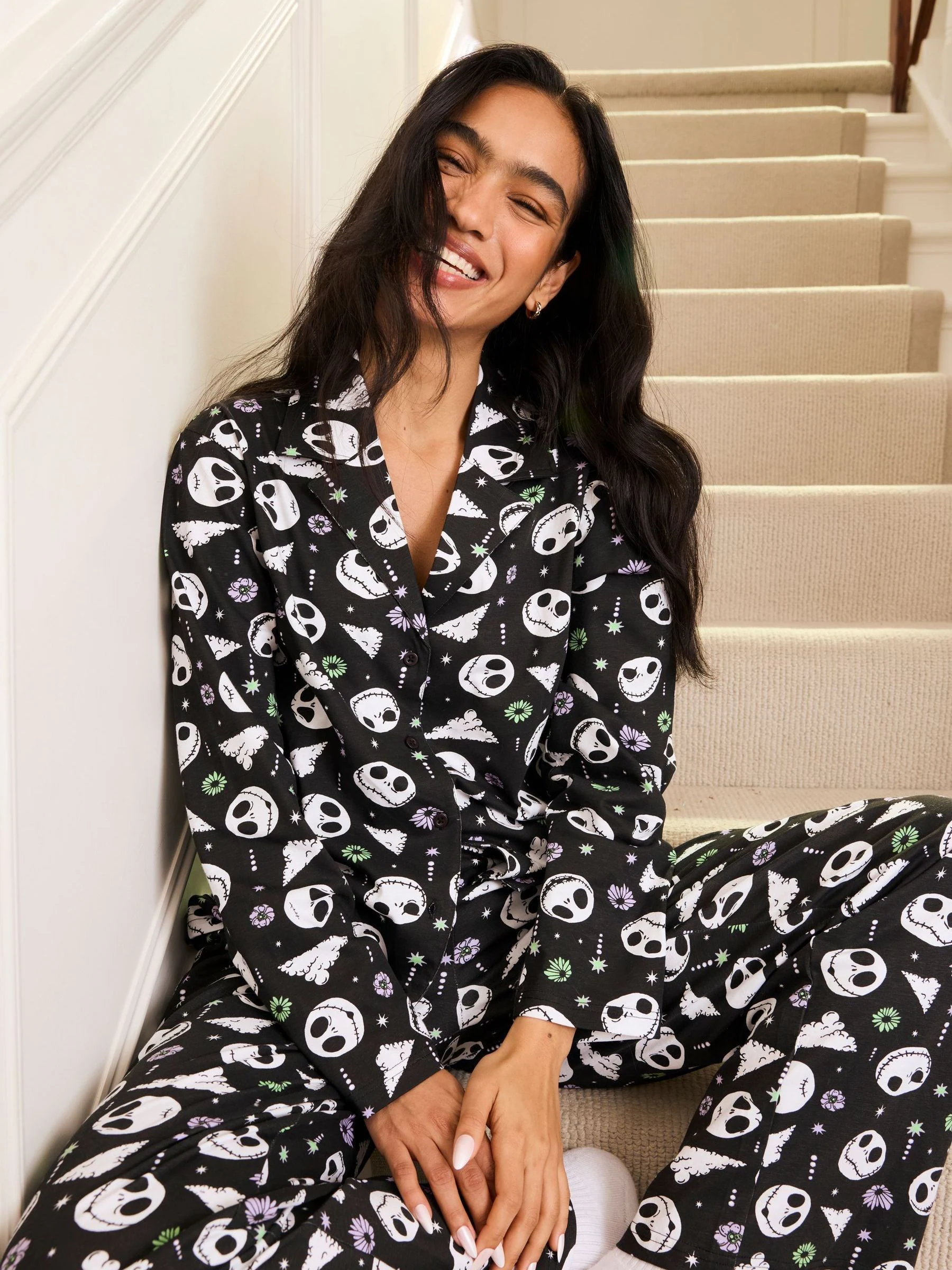 Skinnydip Disney Nightmare Before Christmas Jack Skellington pyjamaset